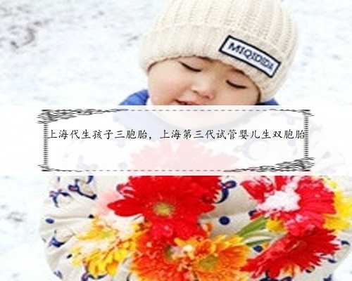 上海代生孩子三胞胎，上海第三代试管婴儿生双胞胎